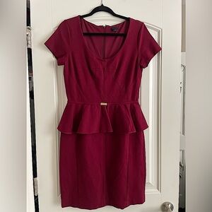 Ann Taylor Peplum Dress